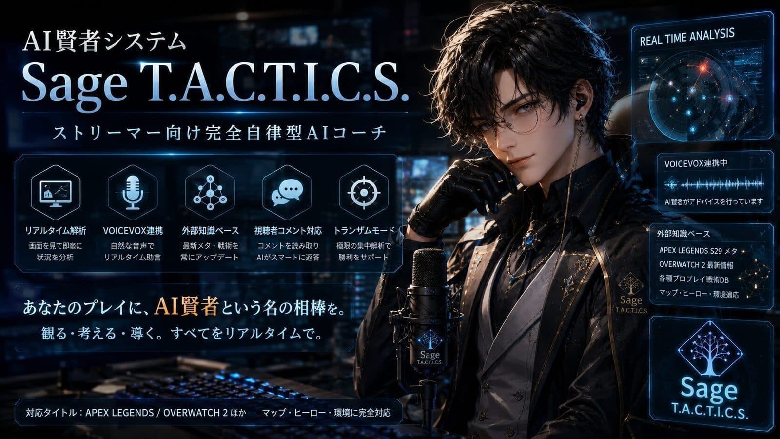 【自作AI】ゲーム画面をリアルタイム解析してフルボイスでお話する「AI賢者」を作ってみた【第1回：誕生編】