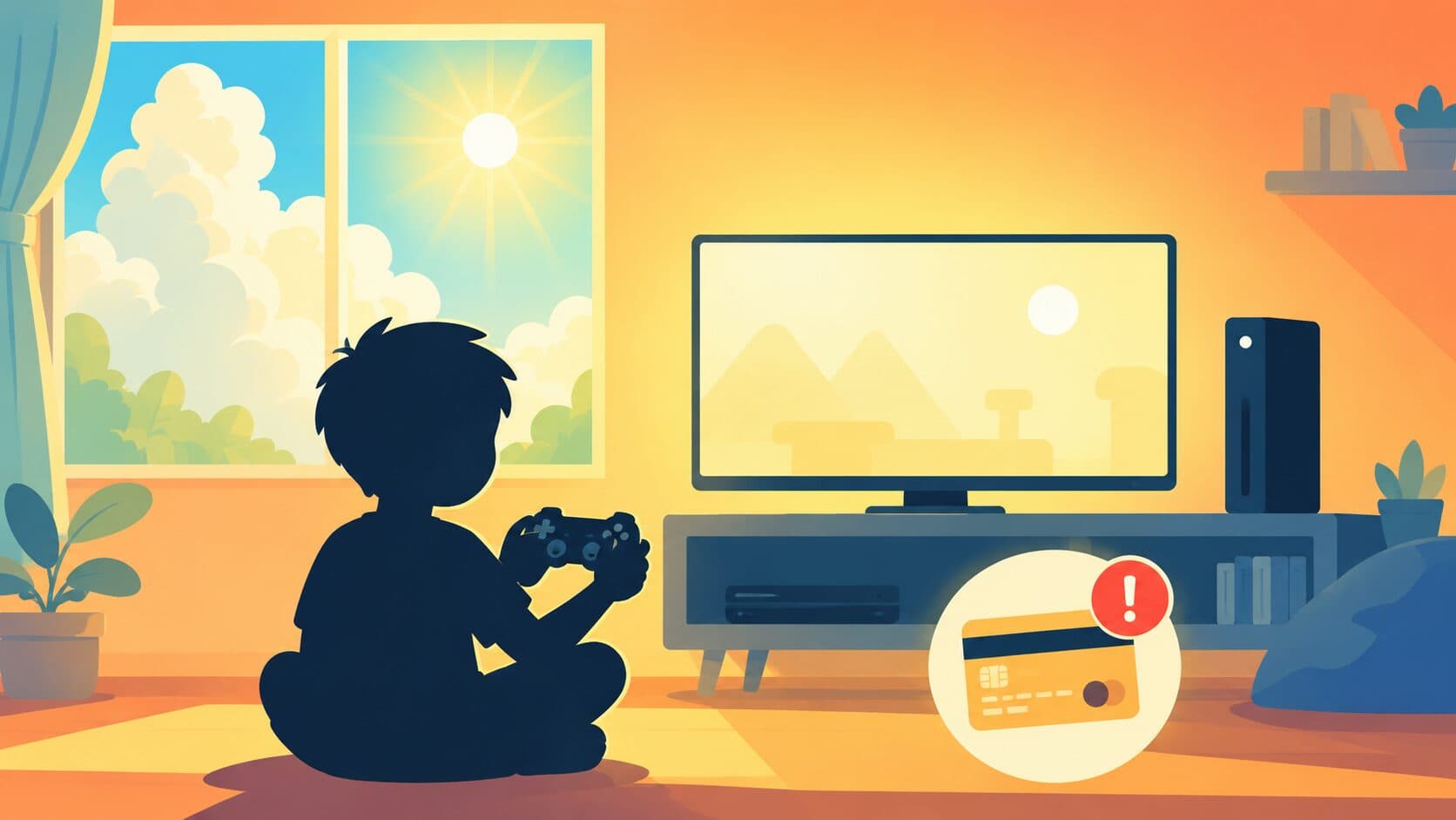 【体験談】夏休み、子どもだけの留守番中にPS5で身に覚えのない課金が発生した話