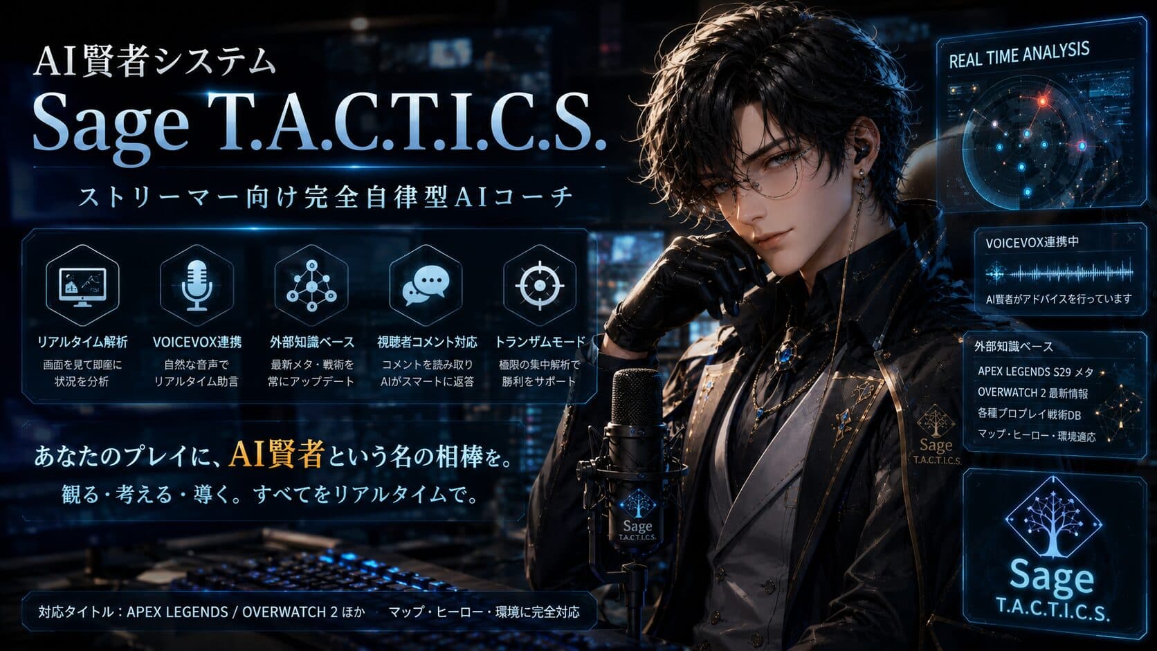 【自作AI】ゲーム画面をリアルタイム解析してフルボイスでお話する「AI賢者」を作ってみた【第1回：誕生編】